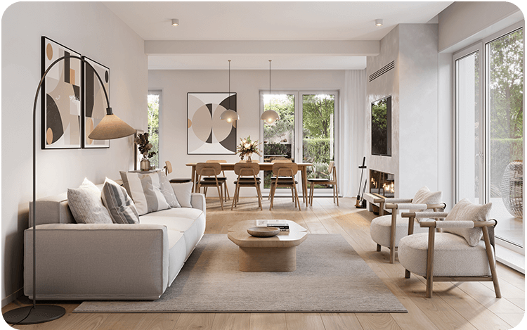 Incorporate a mix of lighting sources in your home